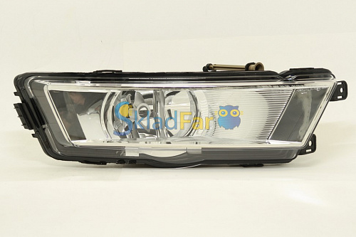 Противотуманка правая SKODA RAPID 11-13    