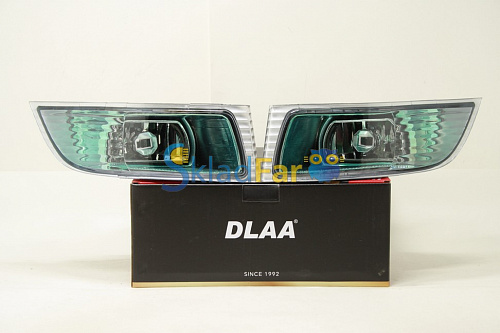 Противотуманки комплект LEXUS GX470 03-09 зел/оттенка, без проводки