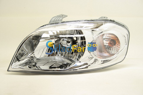 Фара левая CHEVROLET AVEO 06-10 4D c коррект        