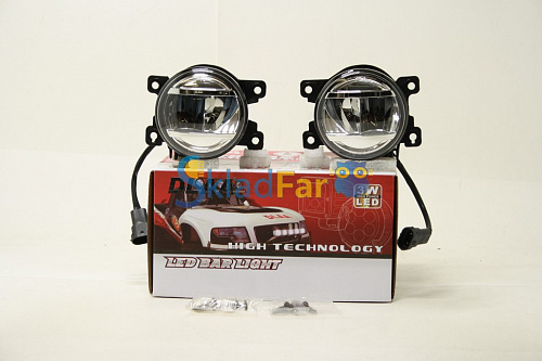 Противотуманки комплект LED HONDA / SUZUKI / MITSHUBISHI / FORD без проводки 1000LM