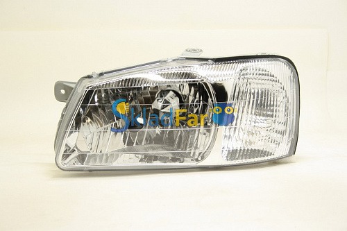 Фара левая HYUNDAI ACENT  00-02/ ТАГАЗ 01-12 (221-1116) под корр.