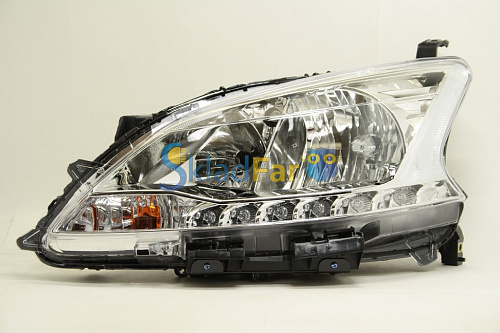 Фара левая NISSAN SENTRA 12-15 под корр. без LED
