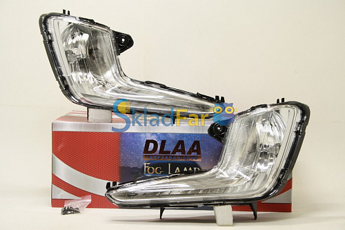 Противотуманки комплект KIA RIO 12-14 без кронштейнов, без проводки (123-2003)
