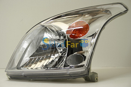 Фара левая TOYOTA L/C PRADO 120 03-10  (212-11D7) под корректор