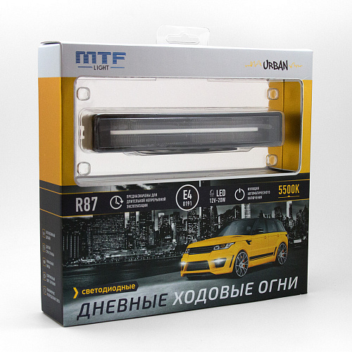 Светодиодные дневные ходовые огни URBAN 12V 20W, 5500K R87