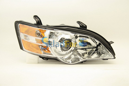 Фара  правая SUBARU LEGACY / OUTBACK 04-07 хром USA