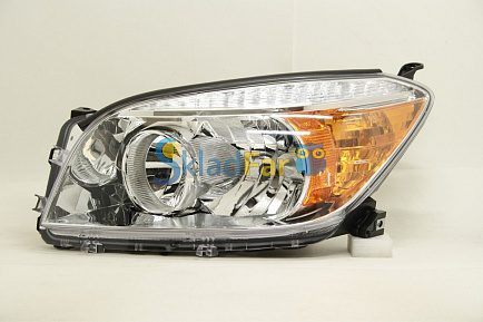 Фара левая TOYOTA RAV 4  06-08  хром USA (312-1197)