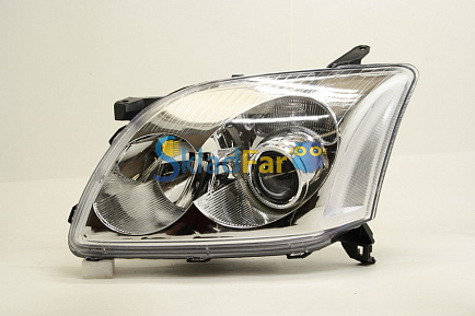 Фара левая TOYOTA AVENSIS 03-05 (212-11F3) под корр унив.