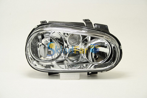 Фара правая VW GOLF 4 98-02 c корр, с туман       