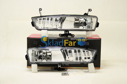 Противотуманки комплект HYUNDAI ACCENT / VERNA 06-09 без проводки