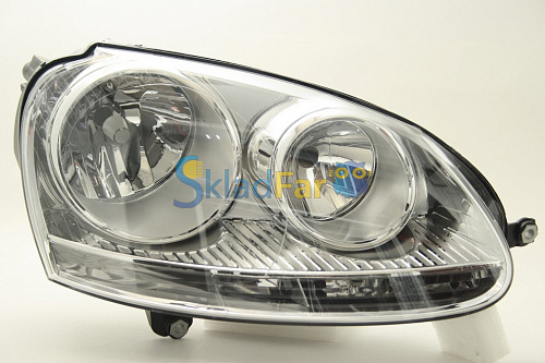 Фара правая VW GOLF 5 03-07 c корр      