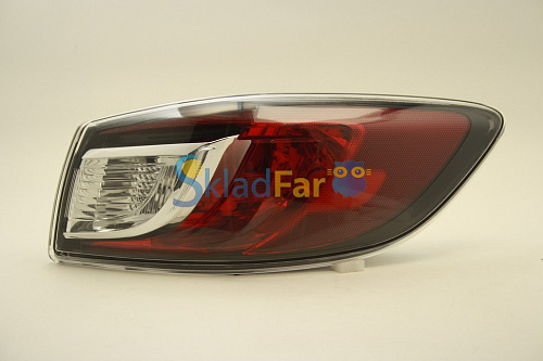 Фонарь задний правый MAZDA 3/AXELA 4D 09- КРАСНЫЙ 