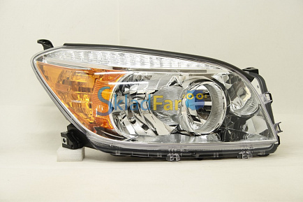 Фара правая TOYOTA RAV 4 06-08  хром USA (312-1197)