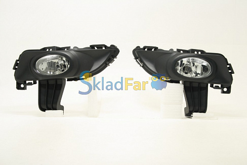 Противотуманки компл MAZDA 3 4D 03-05     