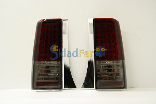 Фонари задний компл TOYOTA bB 00-06 ДИОД  ДЫМЧ-КРАСН      