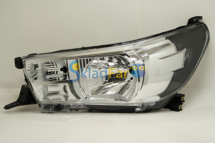 Фара левая TOYOTA HILUX 15-19 (212-11AK) с коррек