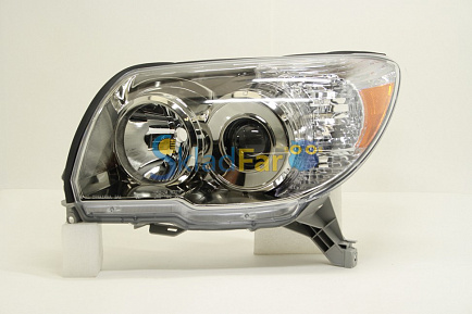 Фара левая TOYOTA SURF 06-09  черная (312-1193)