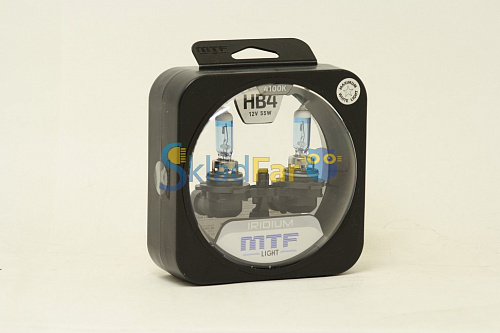 Автолампа MTG Light IRIDIUM HB4 9006 12V, 55W 2шт
