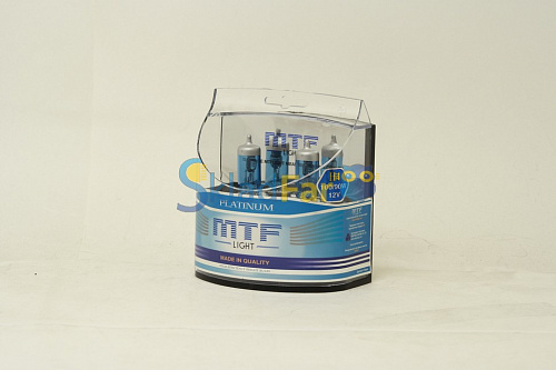 Автолампа MTF H4 12V 100/90w Platinum 3800k - 2 шт