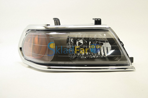 Фара правая MITSUBISHI PAJERO SPORT 04-06 хром    