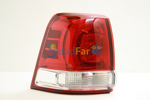 Фонарь задний левый TOYOTA LC 200 07-11 с ЛАМП  