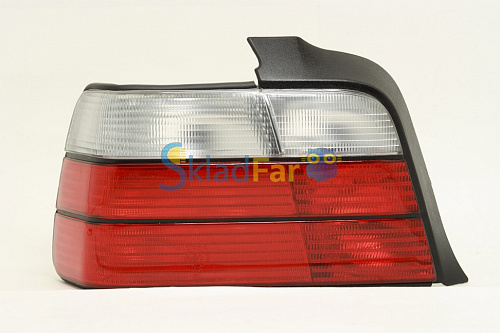 Фонарь задний левый BMW 3  E36  91-98 седан бело-красн  