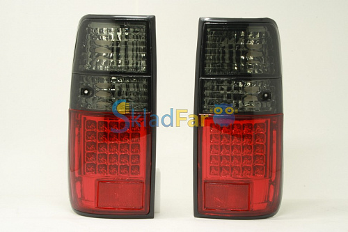 Фонари задние компл TOYOTA LAND CRUSER 80 90-98 ДИОД черн 