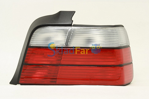 Фонарь задний правый BMW 3  E36  91-98 седан бело-красн  