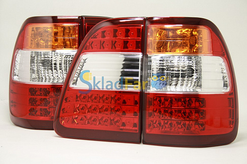 Фонари задние компл. TOYOTA L/C 100 05-07 с ДИОД